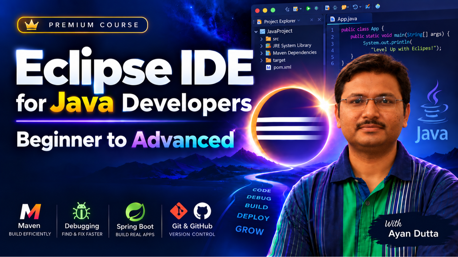 Eclipse IDE for Java Developers Beginner to Advanced course